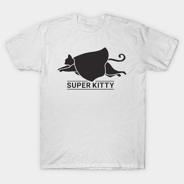 Super Kitty T-Shirt by AuroraCelestine